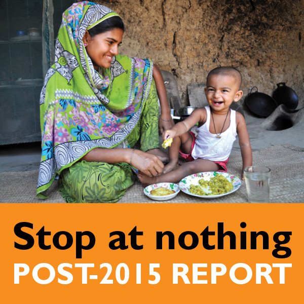 Stop at Nothing: Post-2015 Goals for Children