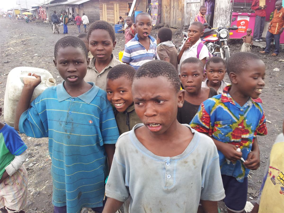 Unbegleitete Flüchtlingskinder im Kongo
