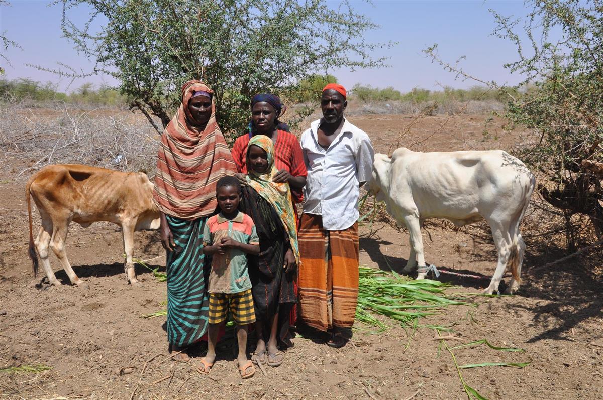 Der 45-jährige Bauer Gule Mohammed wurde von World Vision mit einem Bewässerungssystem unterstützt