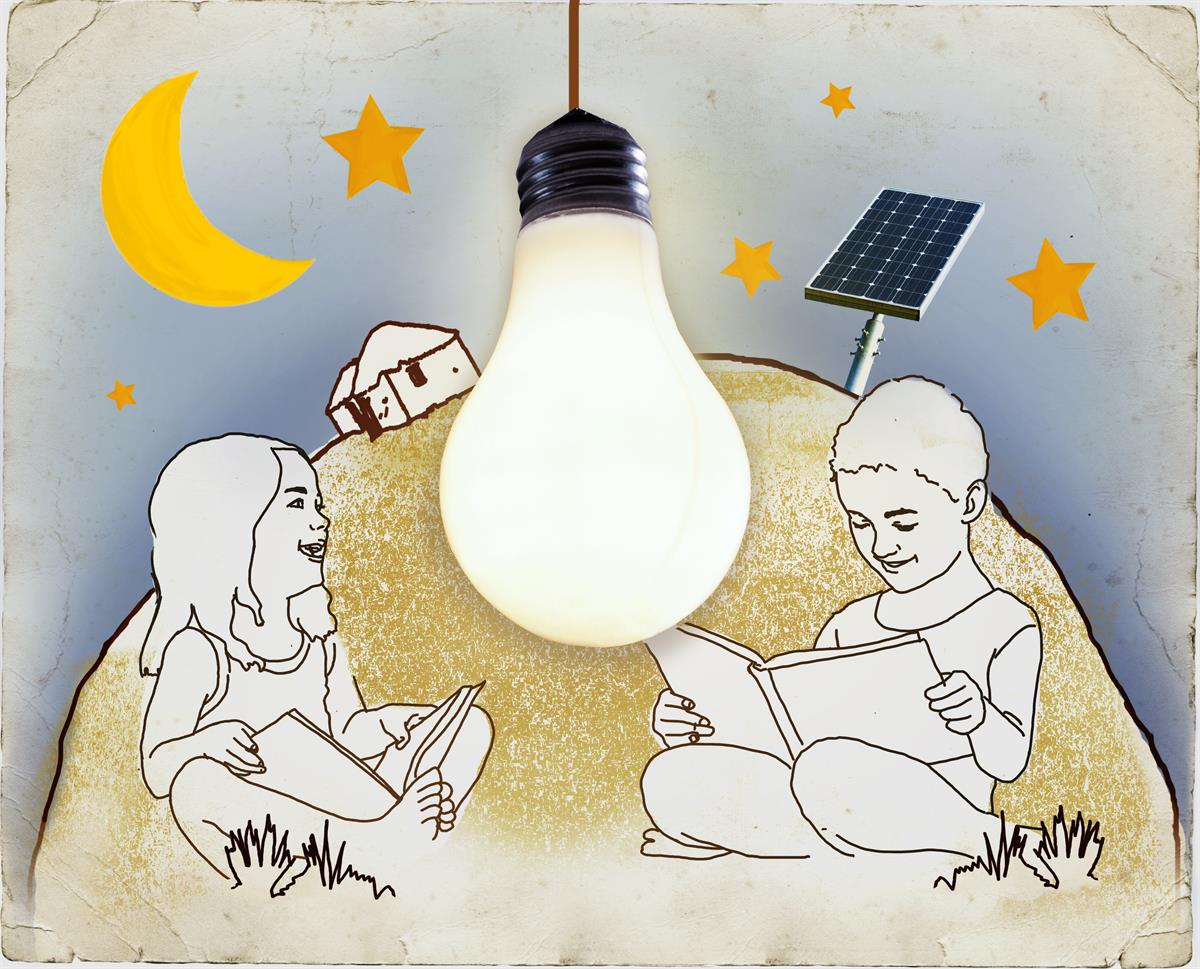 Solarlampen: Ein nachhaltiges Geschenk aus dem World Vision-Geschenkeshop
