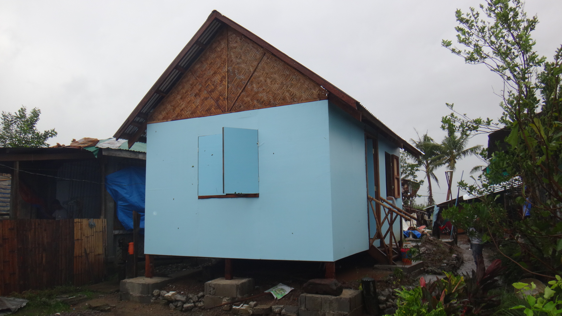 Häuser nach Haiyan errichtet