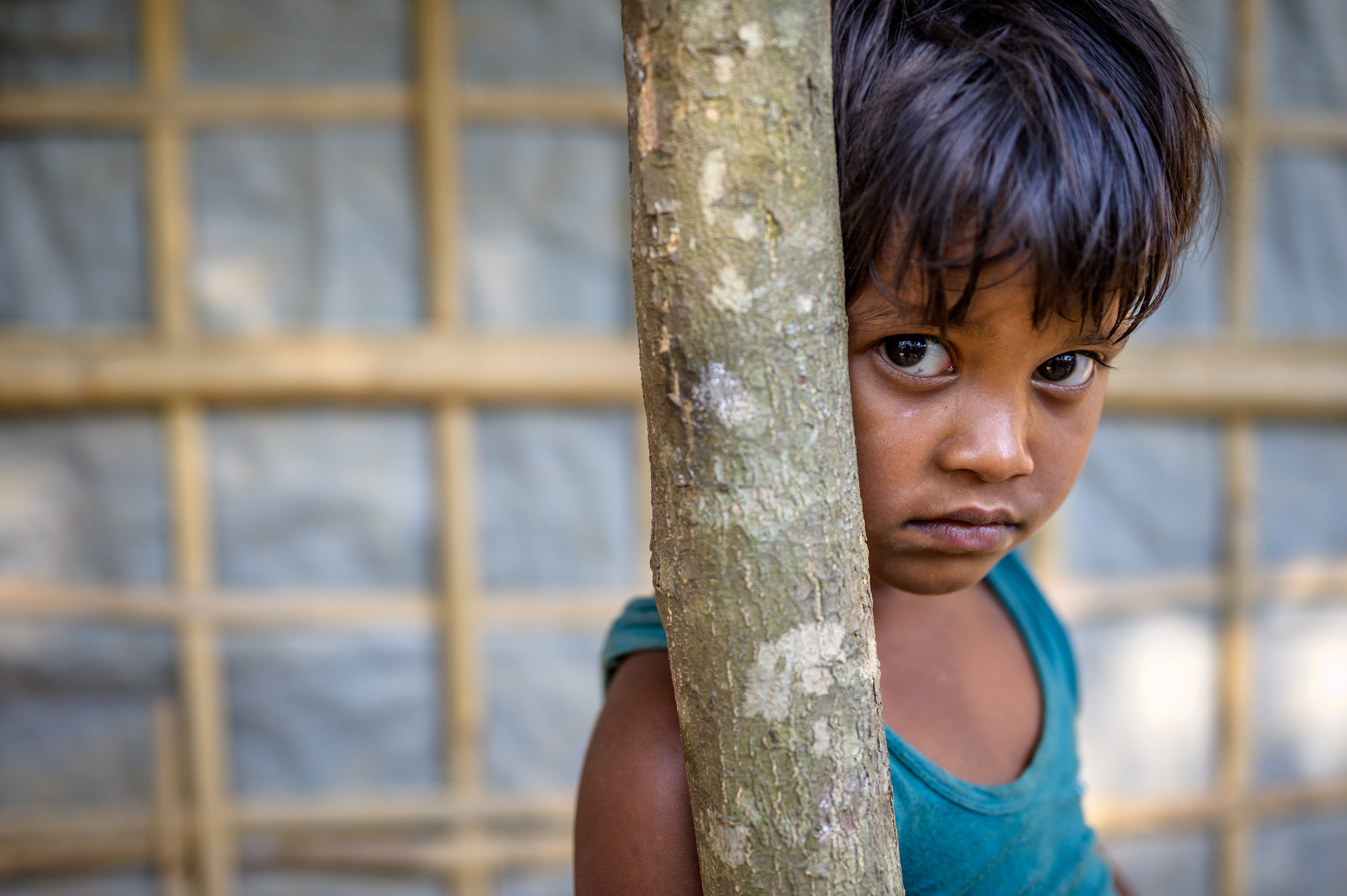 Rohingya-Flüchtlingskinder sehen einer unsicheren Zukunft entgegen.