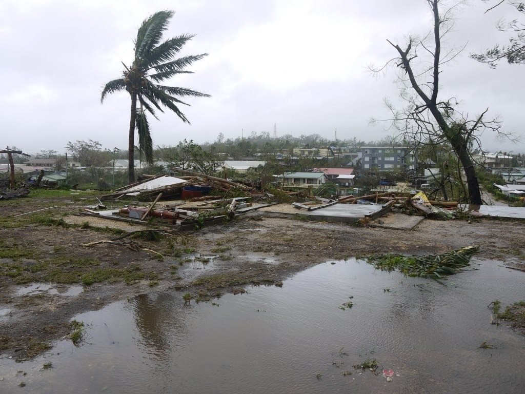 Zerstörungen in Vanuatu 1