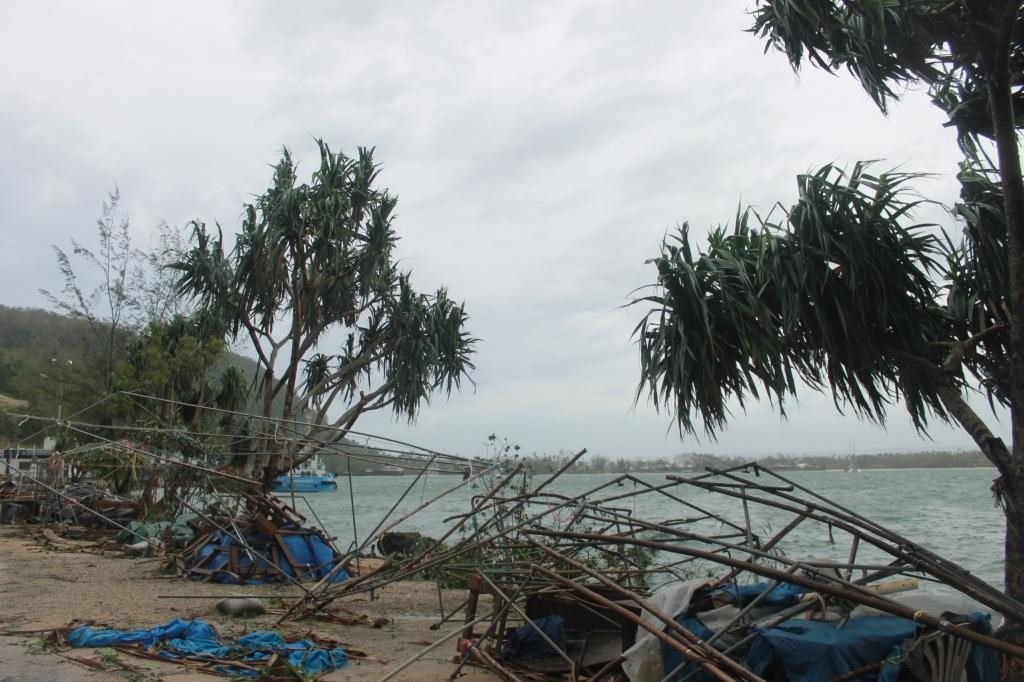 Zerstörungen in Vanuatu 2