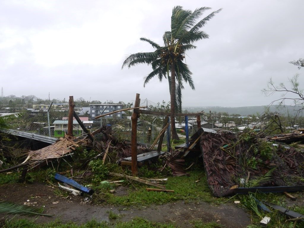 Zerstörungen in Vanuatu 3 Port Villa