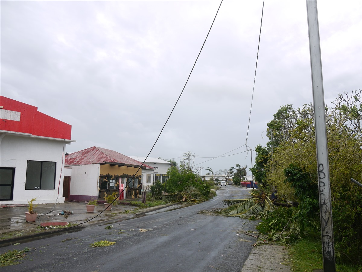 Zerstörungen in Vanuatu 5 Port Villa
