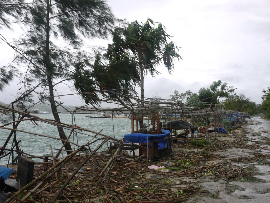 Zerstörungen in Vanuatu 7 Port Villa