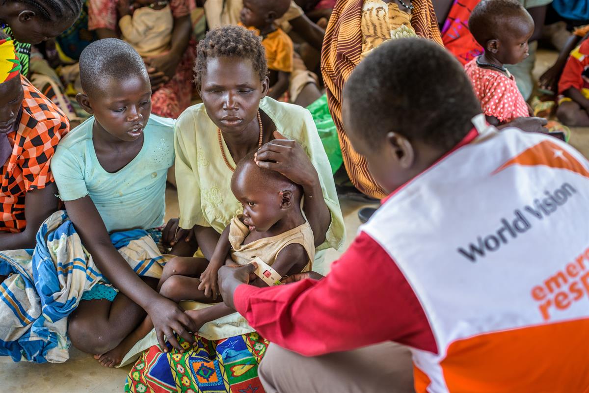 Im Südsudan droht eine Hungerkatastrophe. World Vision leistet Nothilfe.