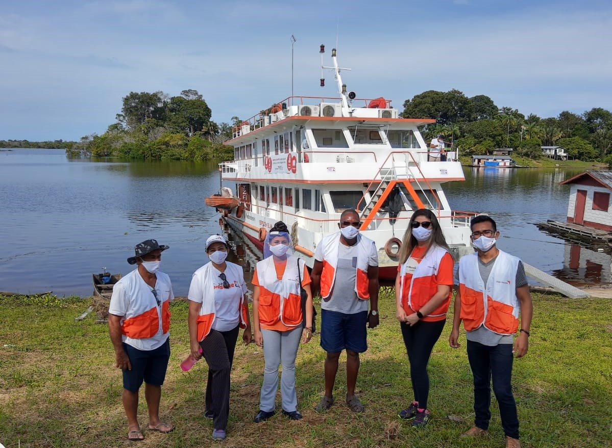 Krankenhausschiff von World Vision ist in entlegene Gebiete Amazoniens unterwegs 