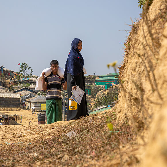 860.000 Rohingya-Flüchtlinge leben seit drei Jahren im Exil.