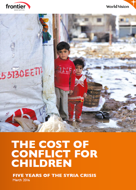 Der World Vision-Bericht “The Cost of Conflict for Children” berechnet die aktuellen und erwartbaren wirtschaftlichen Verluste für Syrien, den Libanon, Jordanien und die Türkei. 